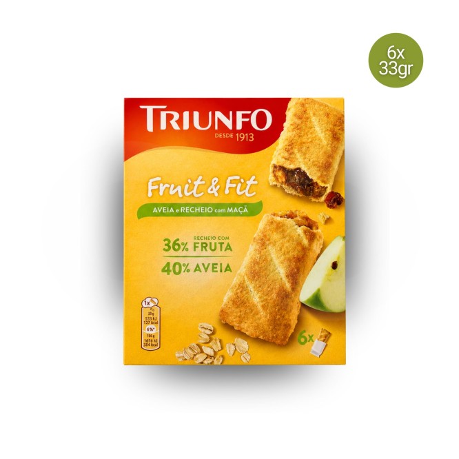 TRIUNFO® Biscuits à l’Avoine à la Pomme 6x33g