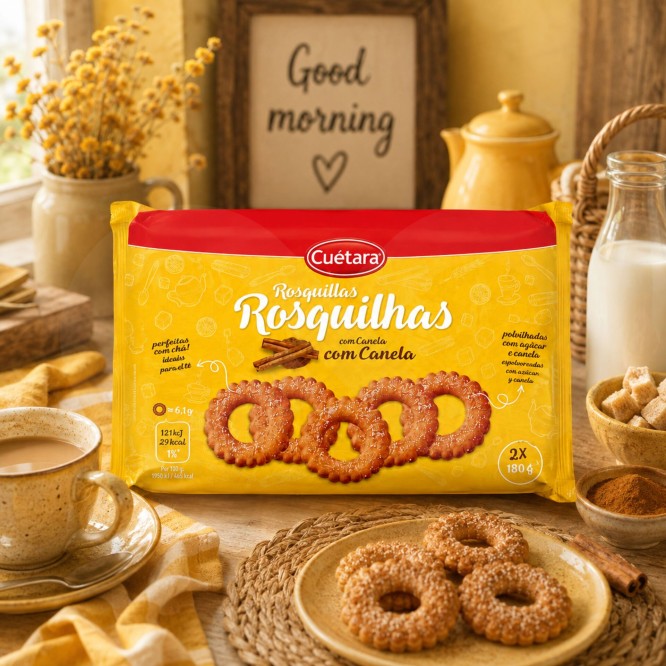 CU�TARA� Biscotti ad Anello alla Cannella 300gr