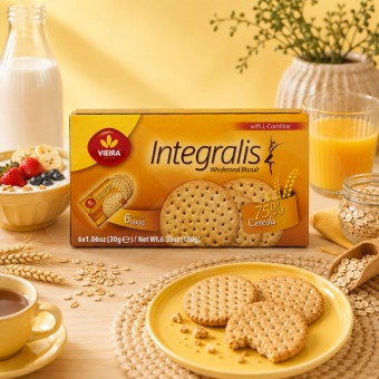 VIEIRA� Biscuits  Integralis 6x30g