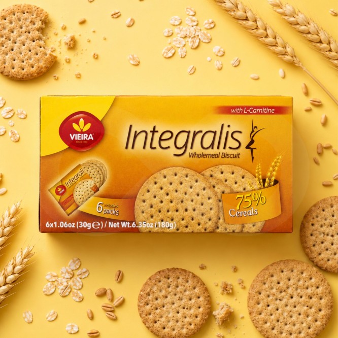 VIEIRA� Biscuits  Integralis 6x30g