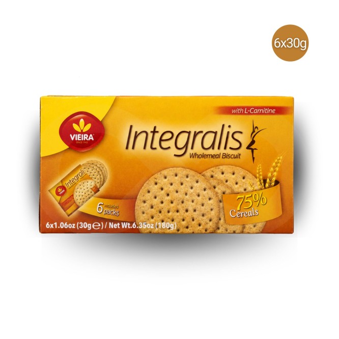 VIEIRA� Biscuits  Integralis 6x30g