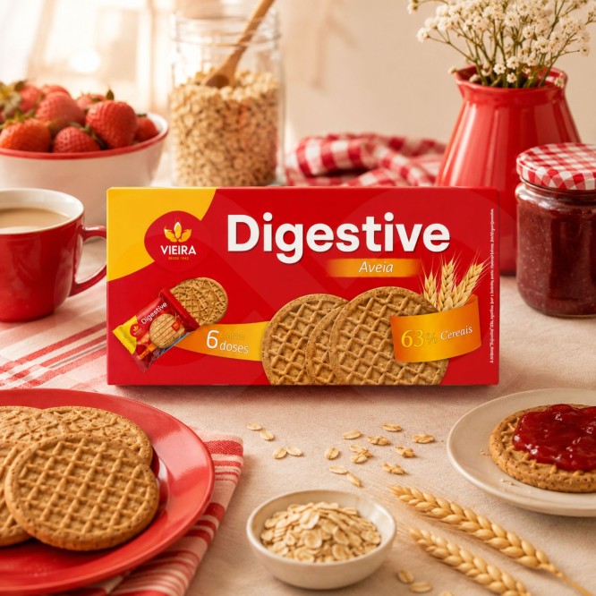 VIEIRA� Biscotti Digestivi all�Avena 6x43g