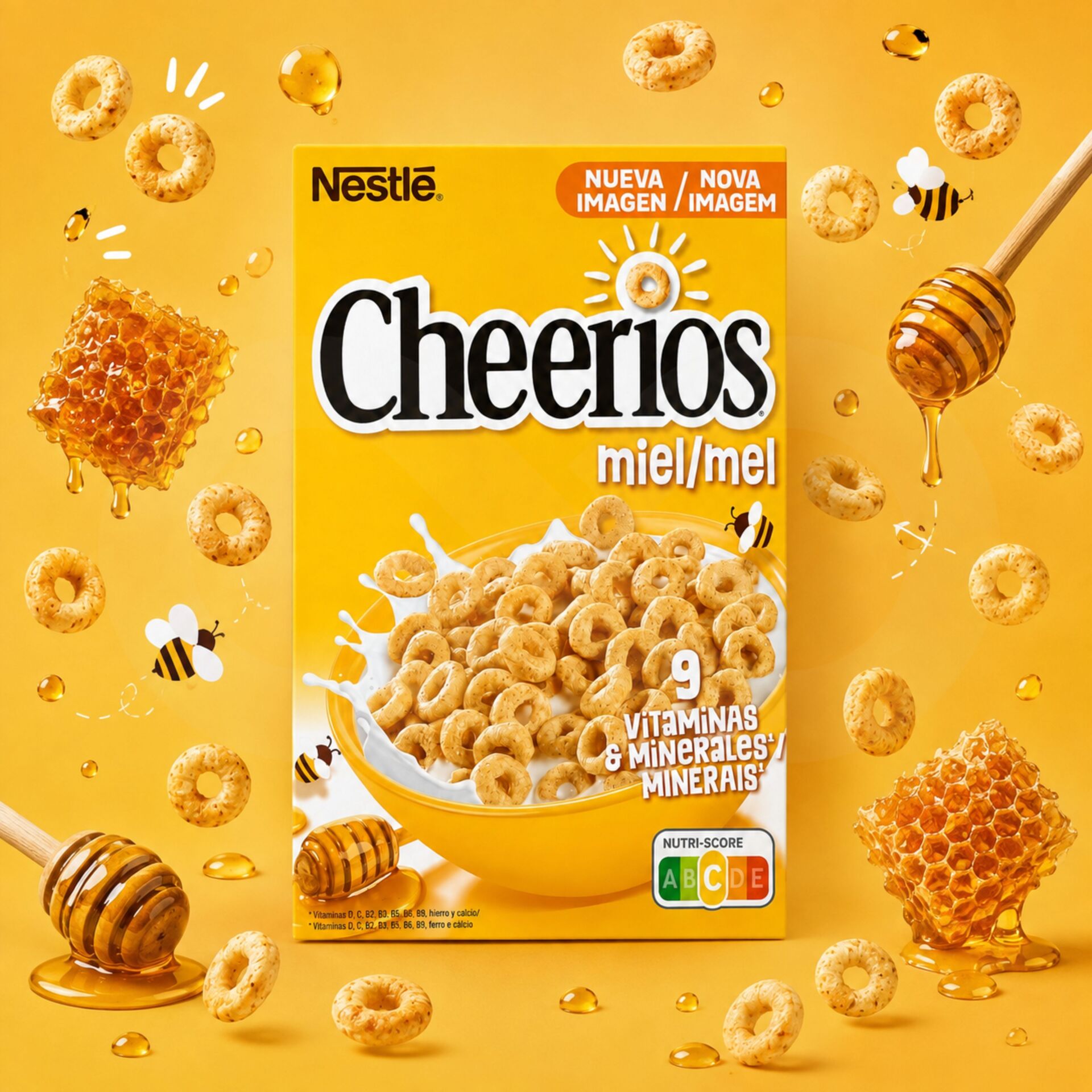 CHEERIOS® Cereales de Miel 330gr