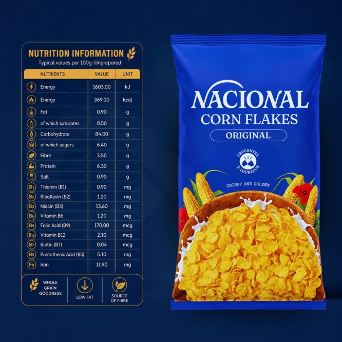 NACIONAL® Corn Flakes Original 1kg