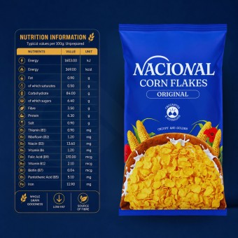 NACIONAL® Corn Flakes Original 1kg
