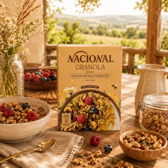 NACIONAL® Granola Nüsse und Samen 300gr