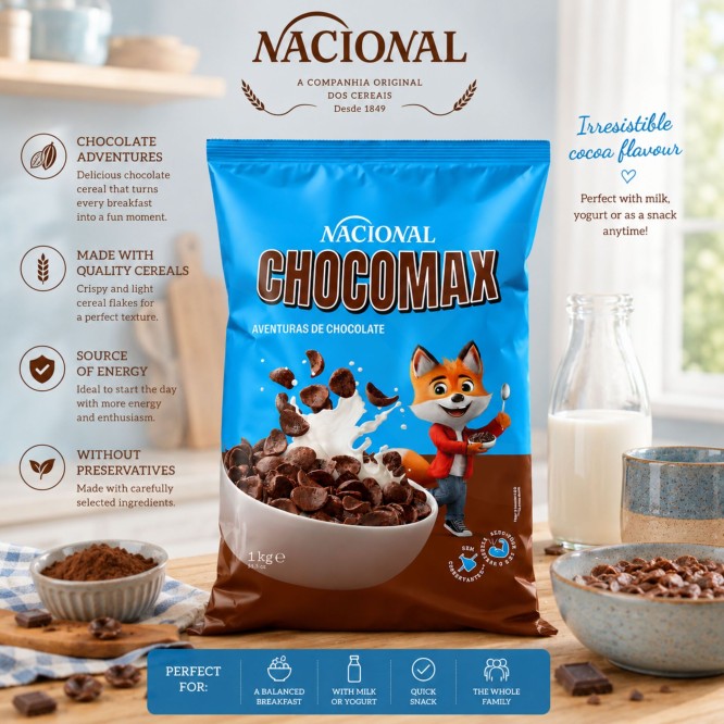 NACIONAL® Cereali Chocomax 1kg