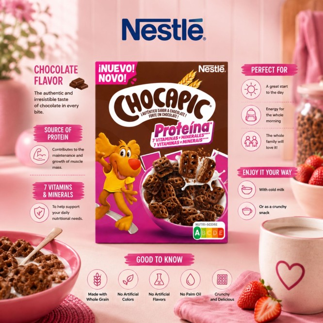 CHOCAPIC® Protein-Schoko-Cerealien 340g