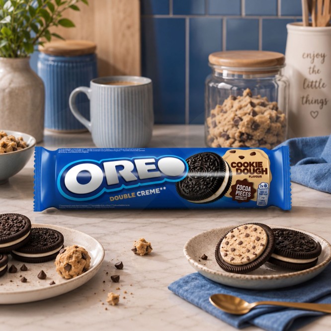 OREO® Double Creme Cookie Dough 157gr