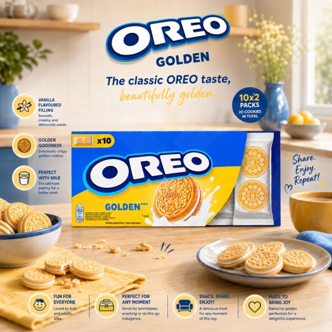OREOŽ Golden Sachets 10x2 pcs