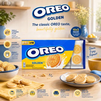 OREOŽ Golden Sachets 10x2 pcs