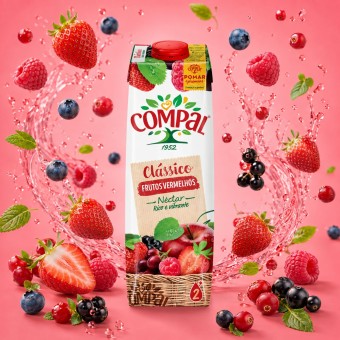 COMPAL� Nectar de Fruits Rouges 1L