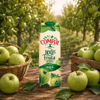 COMPAL® Pomme 100% Fruit 1L