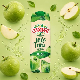 COMPAL� Pomme 100% Fruit 1L
