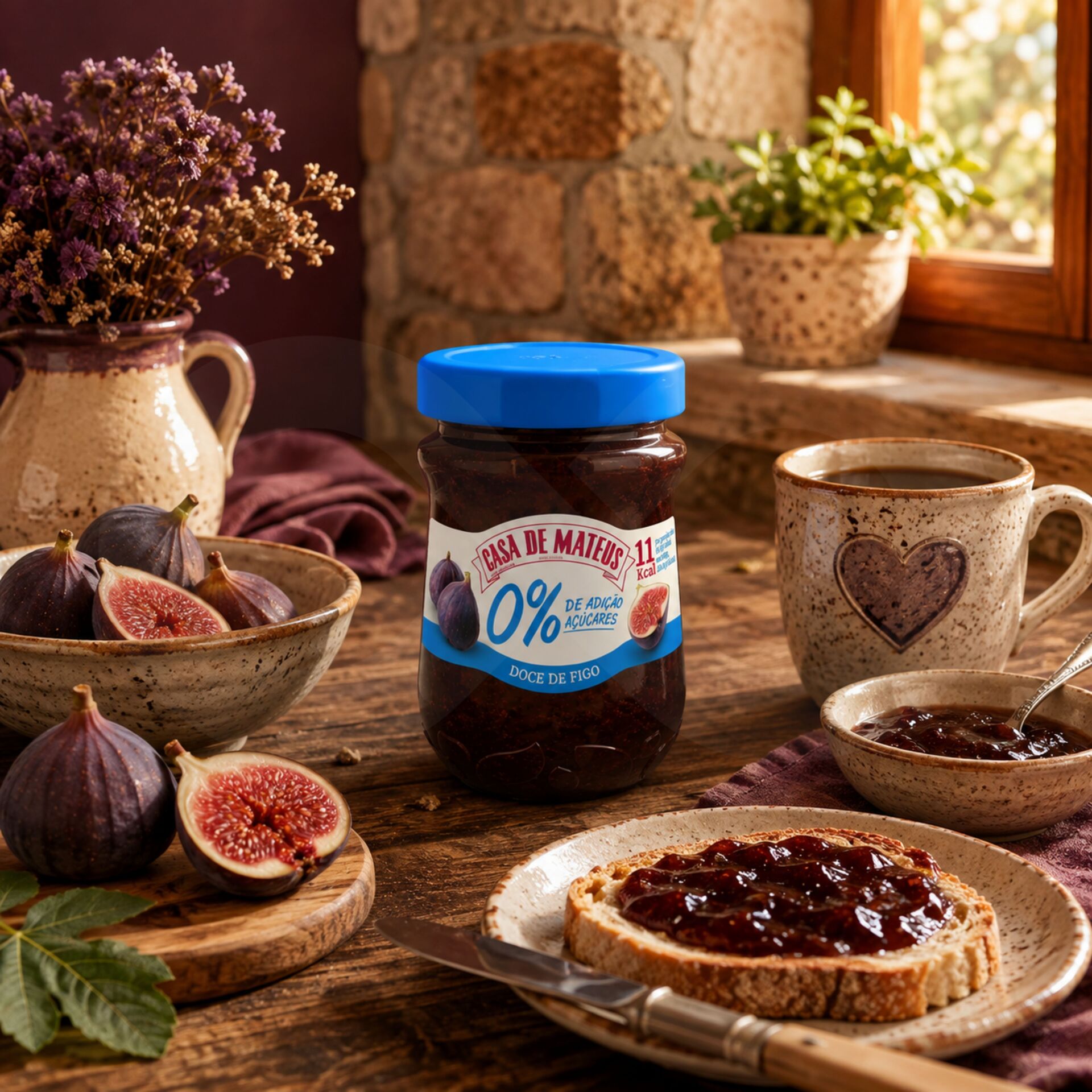 CASA DE MATEUS® Confiture de Figue 0% Sucre 280gr