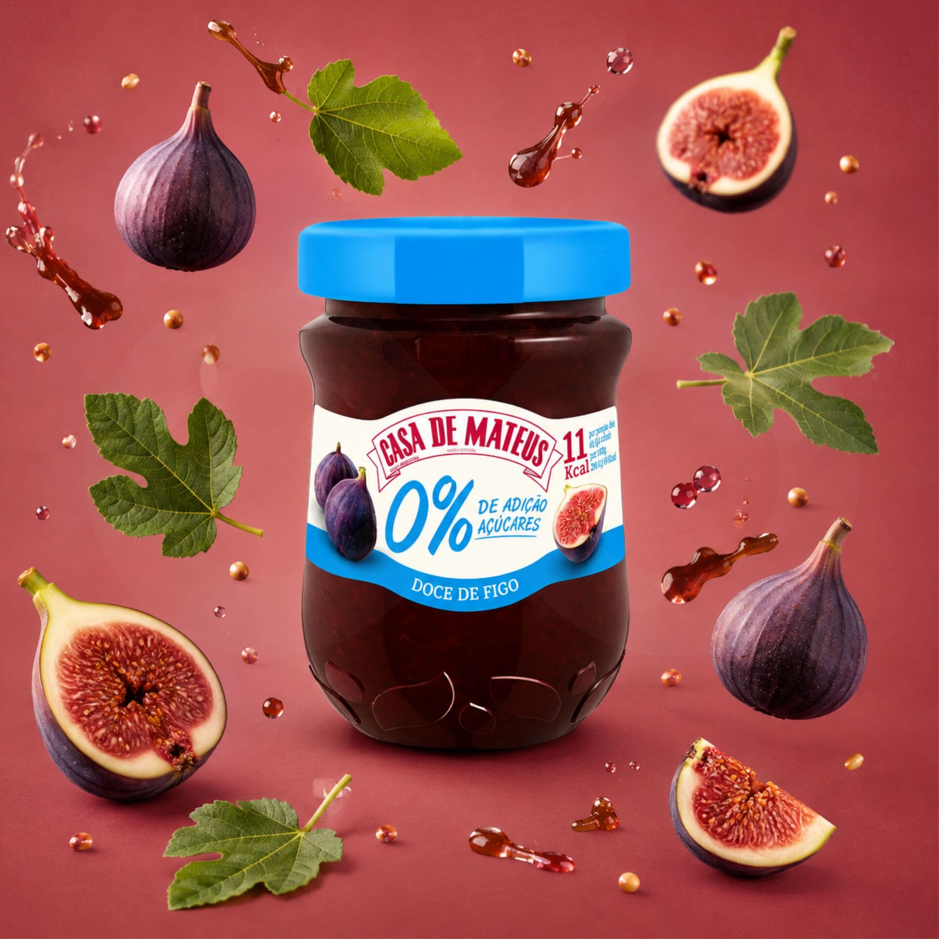 CASA DE MATEUS® Confiture de Figue 0% Sucre 280gr