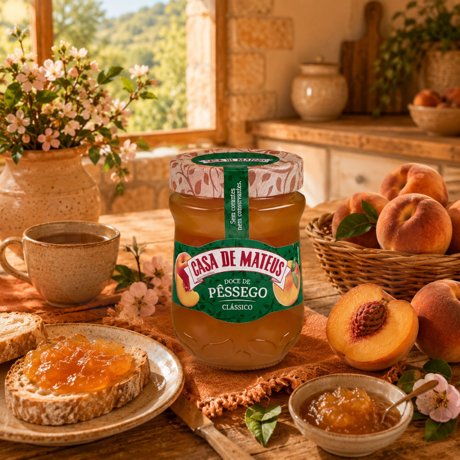 CASA DE MATEUS® Pfirsichkonfitüre 330gr