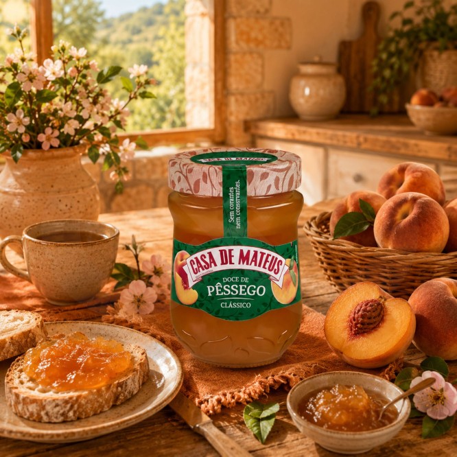 CASA DE MATEUS® Pfirsichkonfitüre 330gr