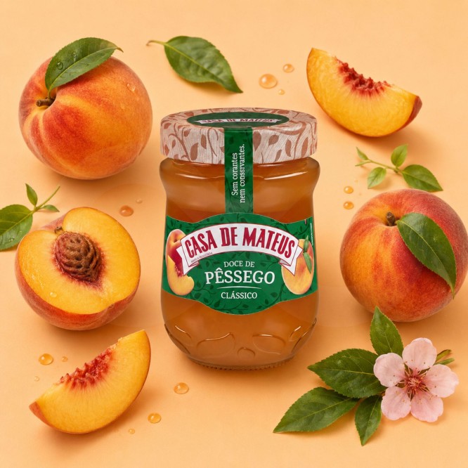 CASA DE MATEUS® Pfirsichkonfitüre 330gr
