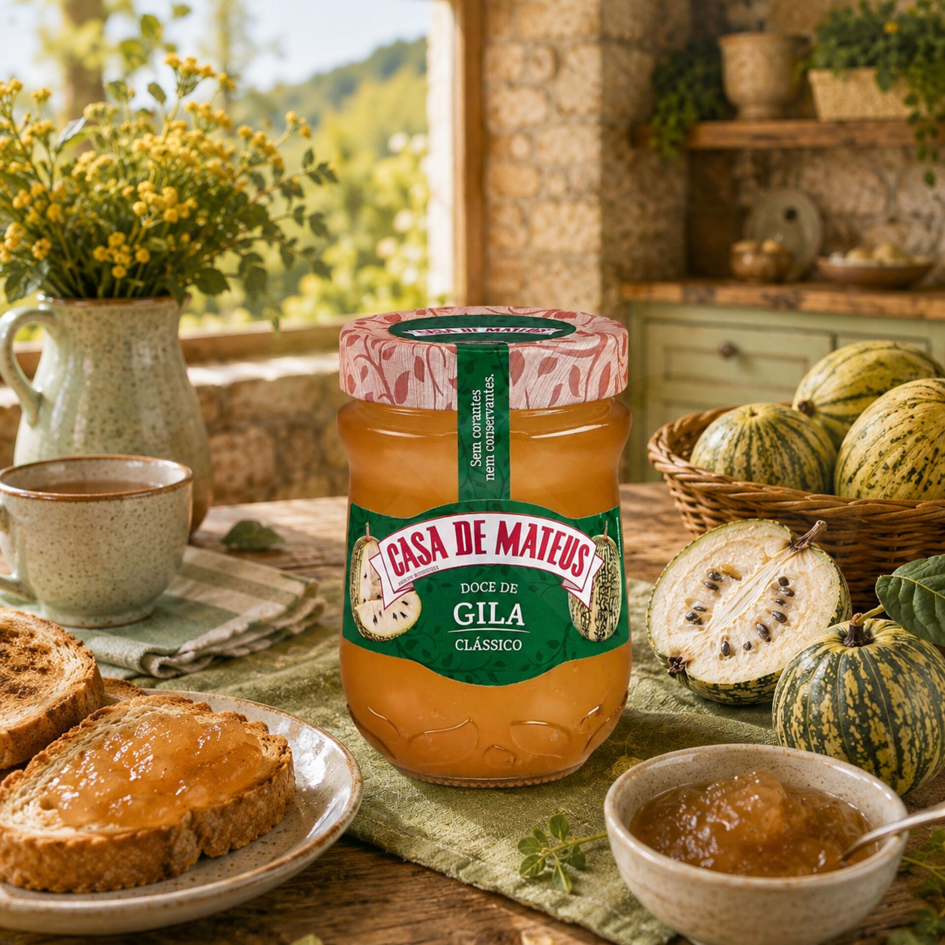 CASA DE MATEUS® Confiture de Courge de Siam 345gr