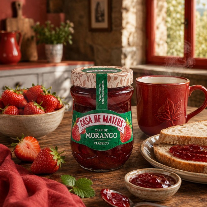 CASA DE MATEUS� Doce de Morango 330gr