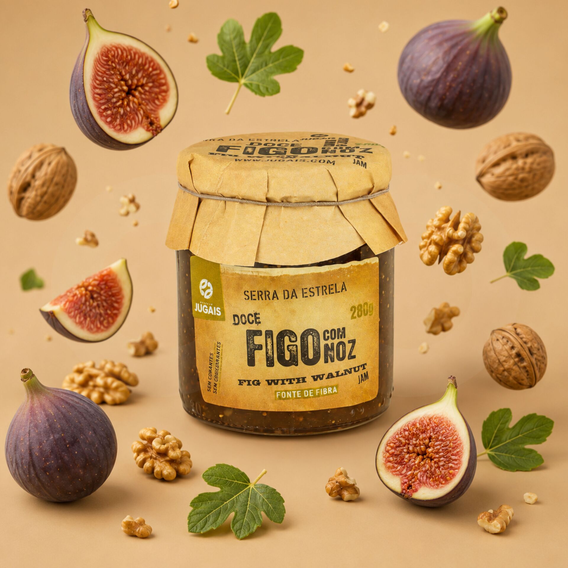 QUINTA DE JUGAIS® Doce de Figo com Noz 280gr