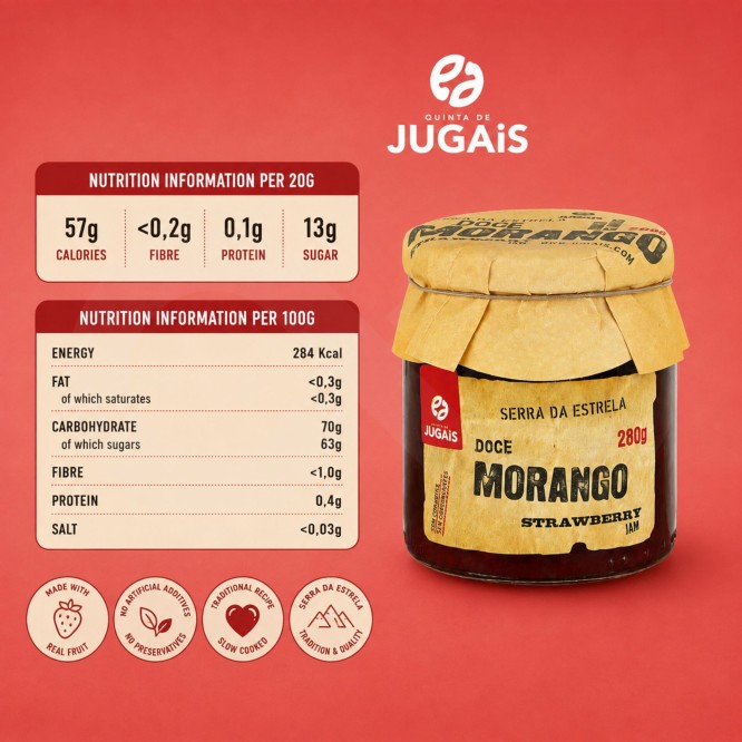 QUINTA DE JUGAIS� Erdbeerkonfit�re 280gr