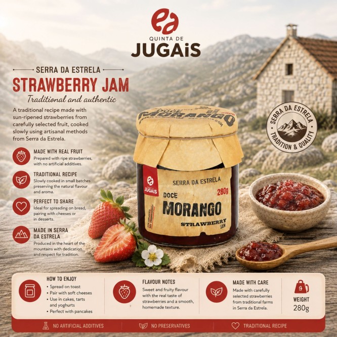 QUINTA DE JUGAIS� Erdbeerkonfit�re 280gr