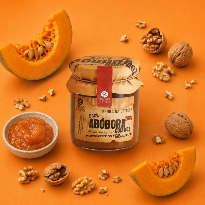QUINTA DE JUGAIS® Mermelada de Calabaza con Nuez 280gr
