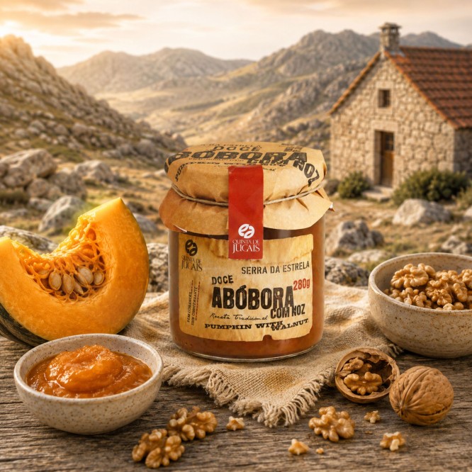 QUINTA DE JUGAIS® Mermelada de Calabaza con Nuez 280gr
