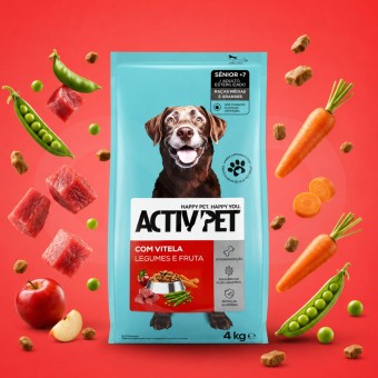 ACTIVPET� Droogvoer voor Honden met Kalfsvlees 4kg