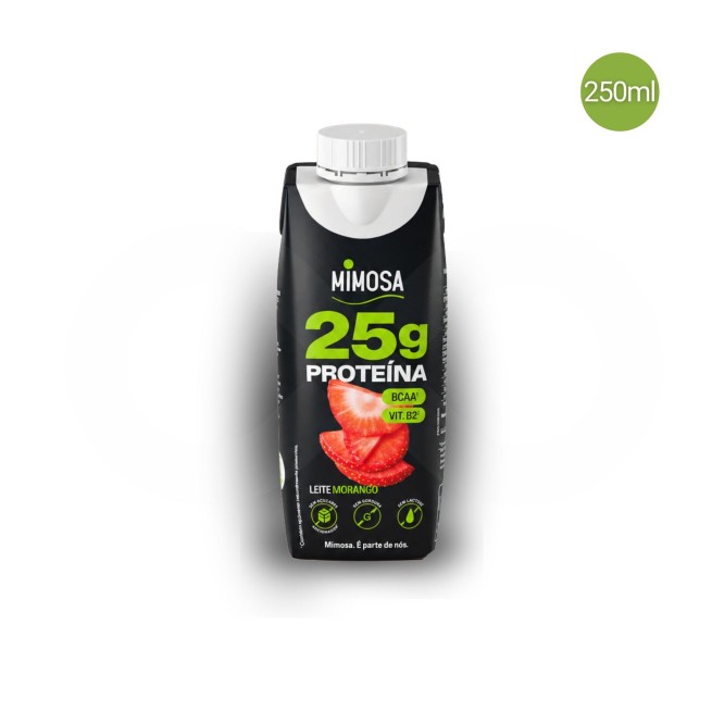 MIMOSA® Leite Magro Proteína de Morango 250ml