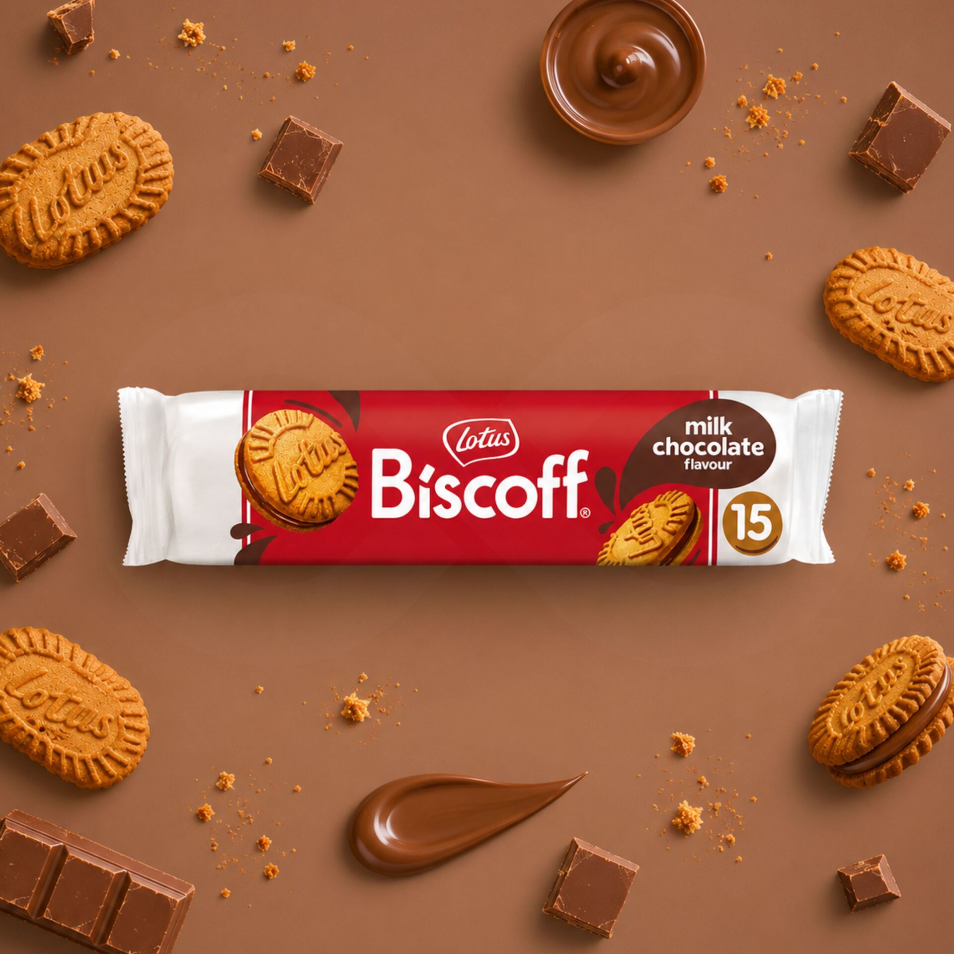 LOTUS BISCOFF® Chocolat au Lait 150gr
