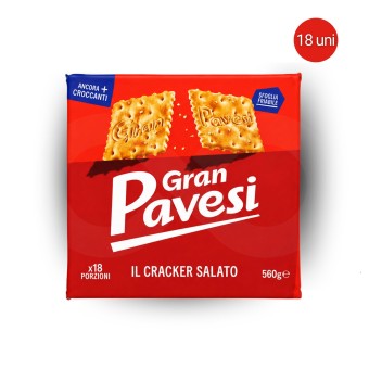 GRAN PAVESI� Crackers Salgados 18 Saquetas