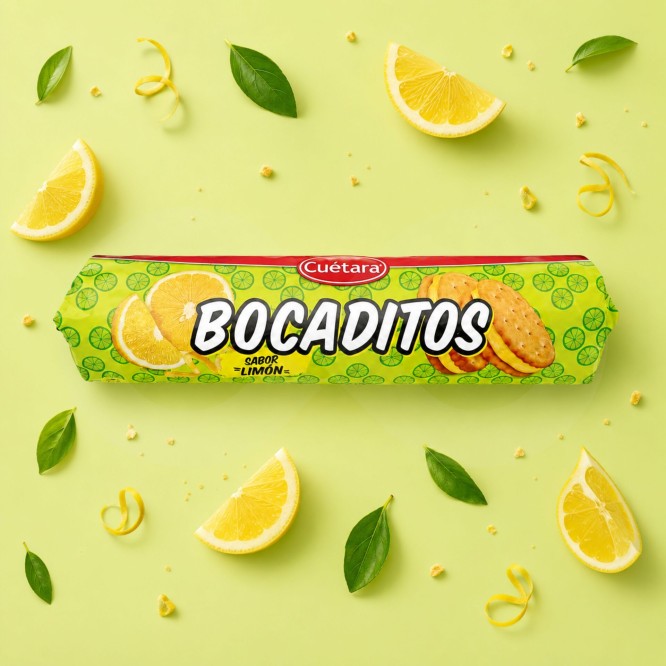 CU�TARA� Bocconcini al Gusto Limone 150gr