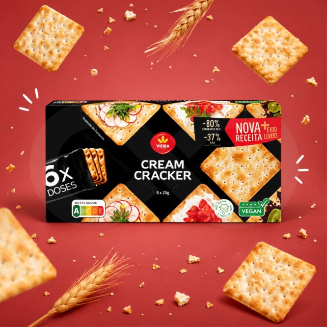VIEIRA� Cream Cracker 6x30gr