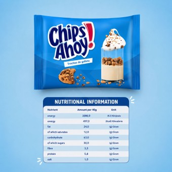 CHIPS AHOY!� Biscuit Moulu 400gr