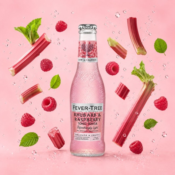 FEVER TREE� Rhubarb & Raspberry 200ml