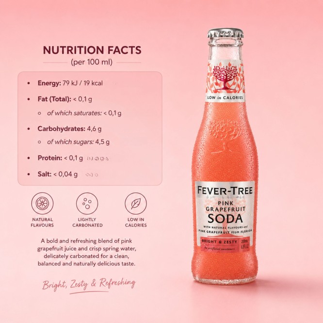 FEVER TREE� Pink Grapefruit 200ml