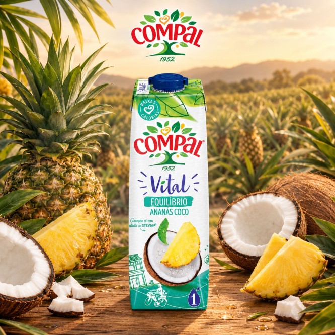 COMPAL® Vital Ananás Coco 1L
