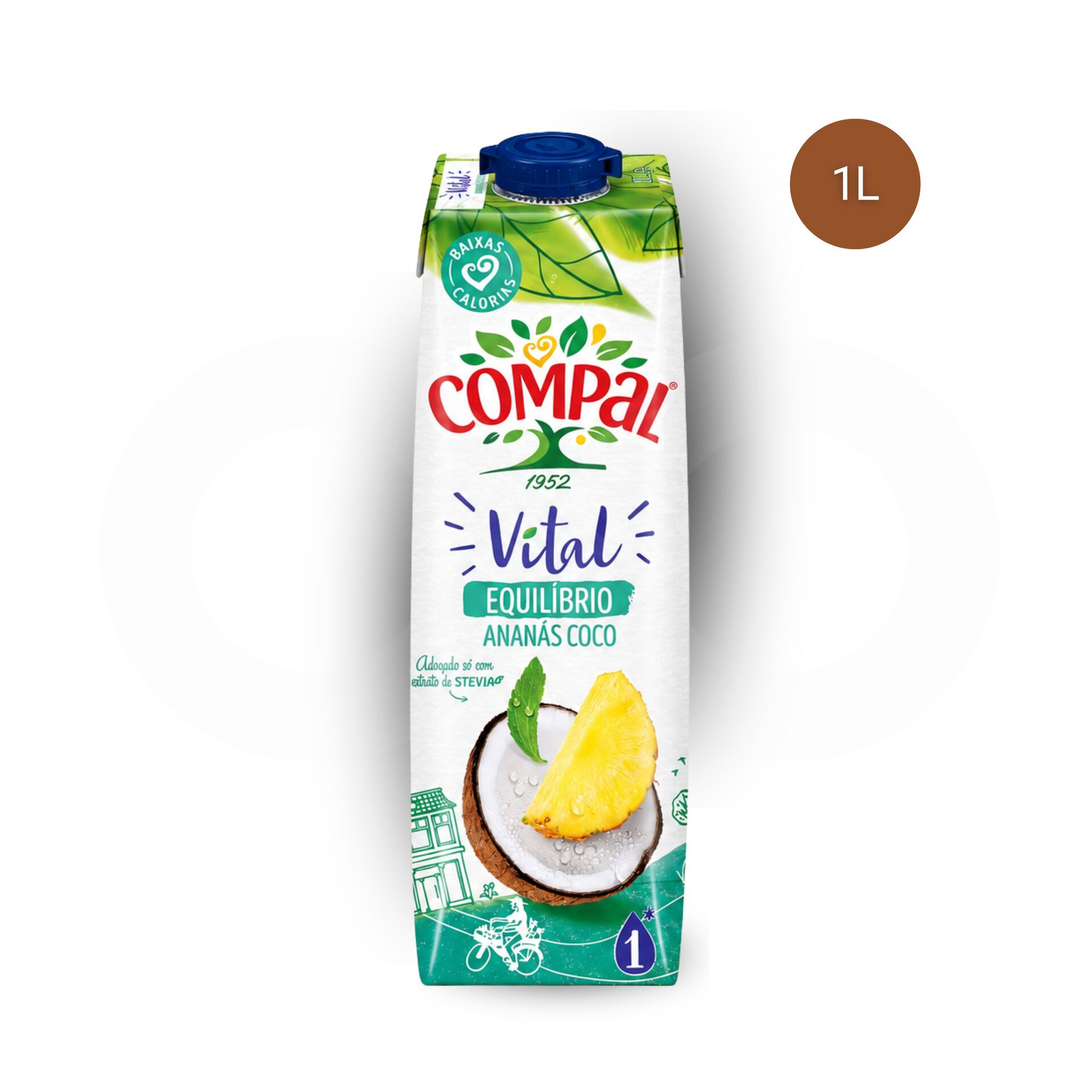 COMPAL® Vital Ananás Coco 1L