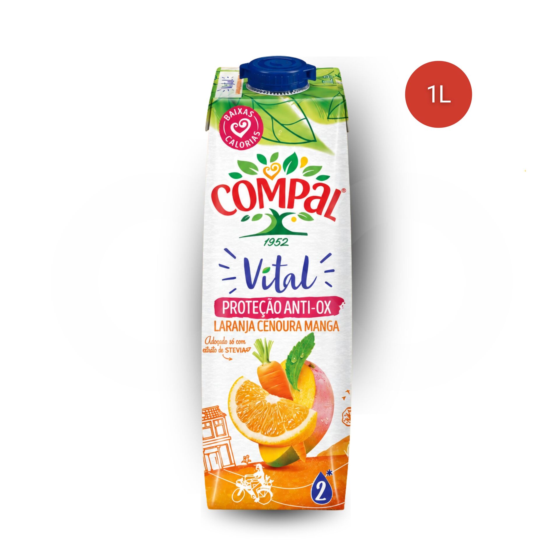 COMPAL® Vital Arancia, Carota e Mango 1L