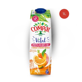 COMPAL� Vital Orange, Carotte et Mangue 1L