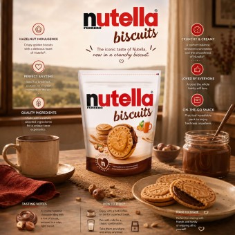 NUTELLA� Filled Biscuits 14 pcs