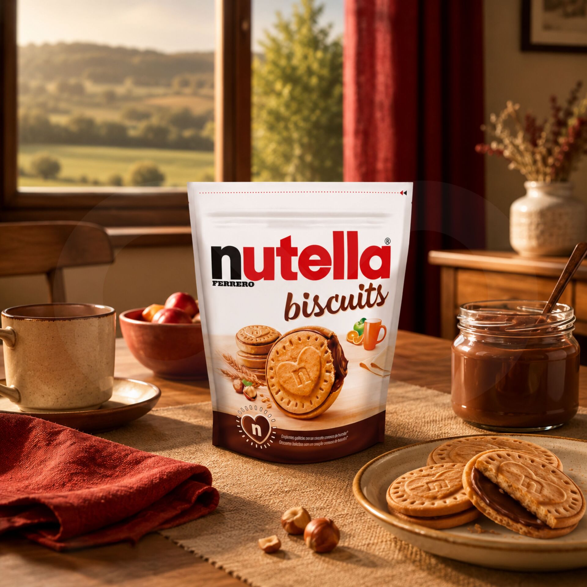 NUTELLAŽ Filled Biscuits 14 pcs