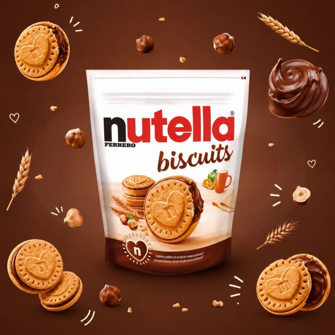 NUTELLA� Filled Biscuits 14 pcs