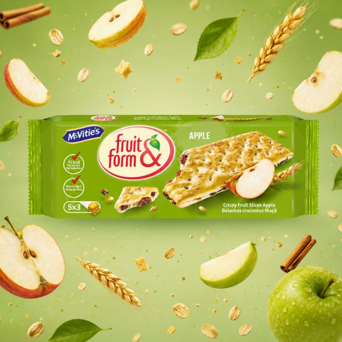 MCVITIES® Fruit & Form Jablko 5x3 szt.