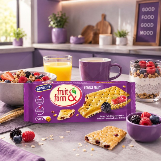 MCVITIES® Fruit & Form Frutti di Bosco 5x3 pz