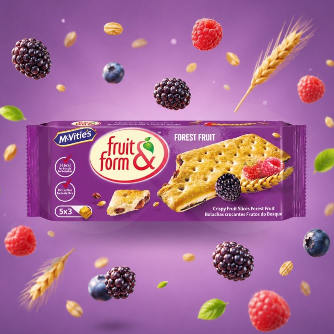 MCVITIES® Fruit & Form Frutti di Bosco 5x3 pz