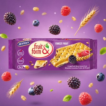 MCVITIES� Fruit & Form Frutti di Bosco 5x3 pz
